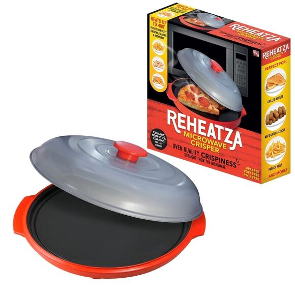 NWT Allstar Innovations Reheatza Microwave Crisper, As Seen on TV (Regular) S21 - Picture 1 of 8